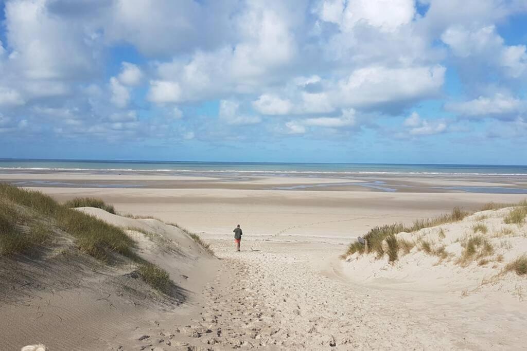 La Cabane des Dunes à Fort-Mahon Plage Esterno foto